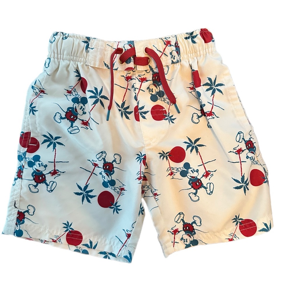 Mickey Mouse swim trunks